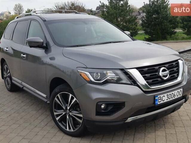 Сірий Ніссан Патфайндер, об'ємом двигуна 3.5 л та пробігом 93 тис. км за 18900 $, фото 1 на Automoto.ua