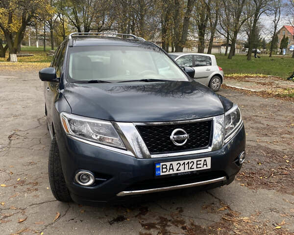 Ниссан Патфайндер 2014 в Кропивницком (Кировограде) на Automoto.ua Синий Ниссан Патфайндер, объемом двигателя 3.5 л и пробегом 221 тыс. км за 14500 $, фото 1 на Automoto.ua