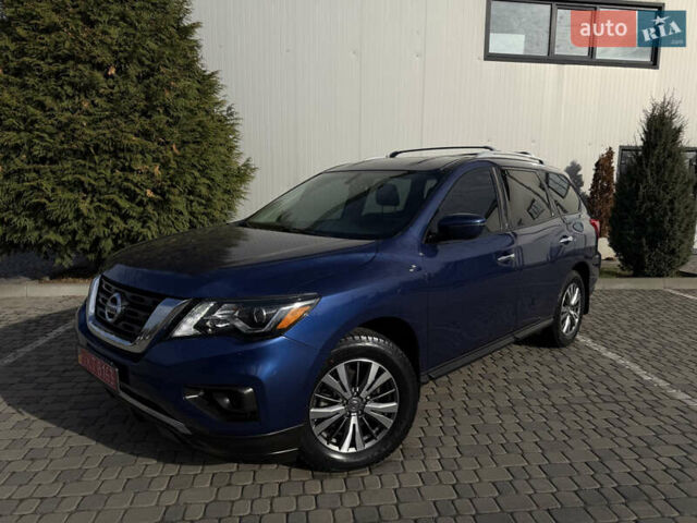 Синий Ниссан Патфайндер, объемом двигателя 3.5 л и пробегом 84 тыс. км за 19800 $, фото 1 на Automoto.ua