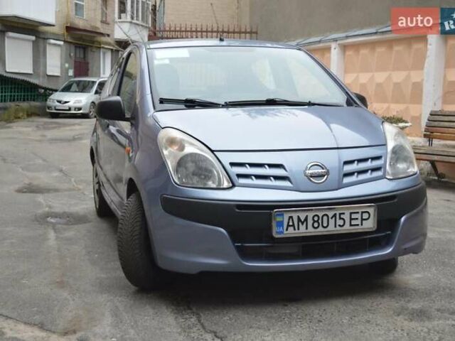 Синий Ниссан Пиксо, объемом двигателя 1 л и пробегом 157 тыс. км за 4300 $, фото 1 на Automoto.ua