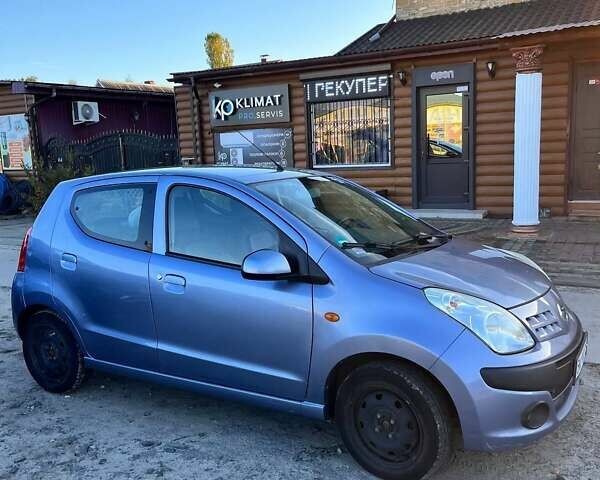 Синий Ниссан Пиксо, объемом двигателя 1 л и пробегом 141 тыс. км за 4600 $, фото 1 на Automoto.ua