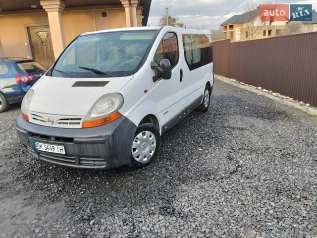 Белый Ниссан Примастар, объемом двигателя 1.87 л и пробегом 273 тыс. км за 5900 $, фото 1 на Automoto.ua