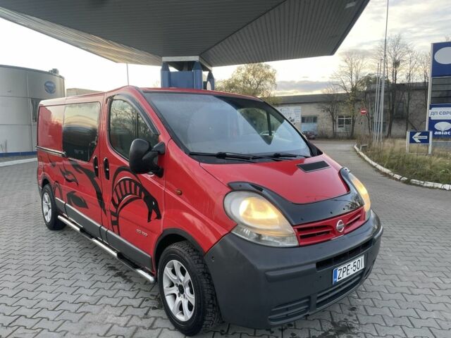 Червоний Ніссан Прімастар, об'ємом двигуна 1.9 л та пробігом 500 тис. км за 3100 $, фото 1 на Automoto.ua