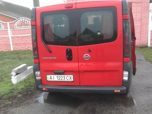 Красный Ниссан Примастар, объемом двигателя 1.9 л и пробегом 310 тыс. км за 8000 $, фото 1 на Automoto.ua