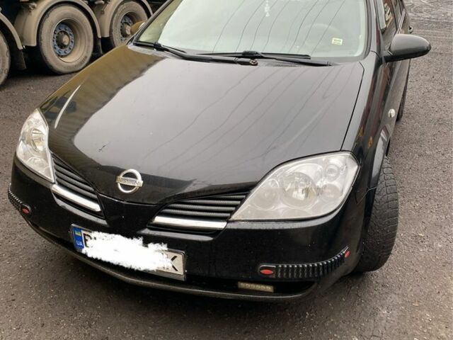 Черный Ниссан Примера, объемом двигателя 2 л и пробегом 150 тыс. км за 4300 $, фото 1 на Automoto.ua