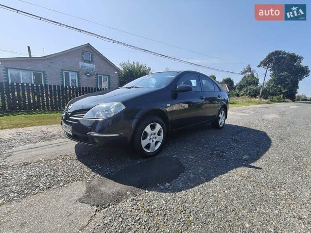 Черный Ниссан Примера, объемом двигателя 1.6 л и пробегом 355 тыс. км за 3500 $, фото 1 на Automoto.ua