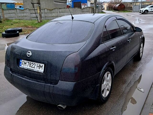 Черный Ниссан Примера, объемом двигателя 1.6 л и пробегом 230 тыс. км за 4000 $, фото 1 на Automoto.ua