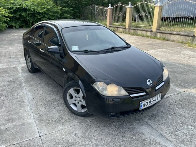 Черный Ниссан Примера, объемом двигателя 2 л и пробегом 186 тыс. км за 3500 $, фото 1 на Automoto.ua