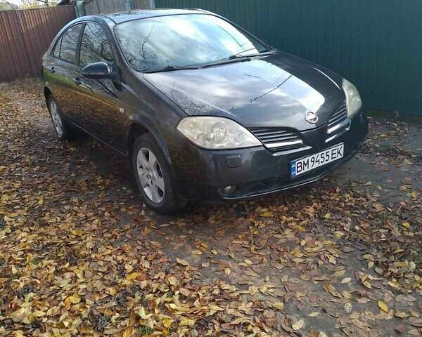 Черный Ниссан Примера, объемом двигателя 2 л и пробегом 250 тыс. км за 3850 $, фото 1 на Automoto.ua