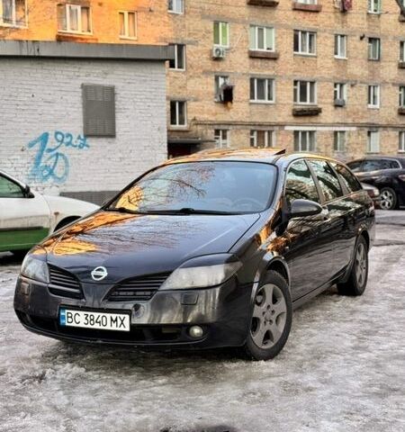 Черный Ниссан Примера, объемом двигателя 2 л и пробегом 208 тыс. км за 4500 $, фото 1 на Automoto.ua
