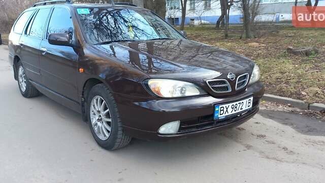 Коричневый Ниссан Примера, объемом двигателя 1.8 л и пробегом 190 тыс. км за 3800 $, фото 1 на Automoto.ua