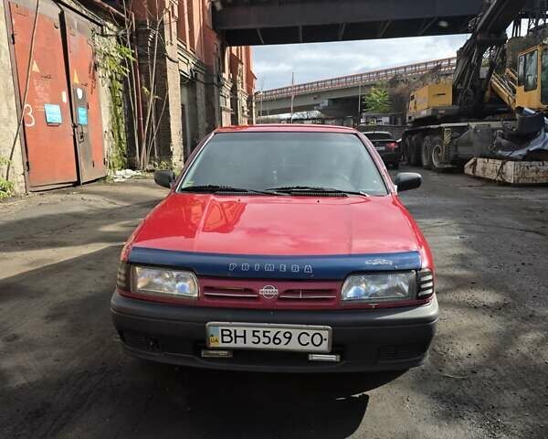 Красный Ниссан Примера, объемом двигателя 2 л и пробегом 403 тыс. км за 2900 $, фото 1 на Automoto.ua