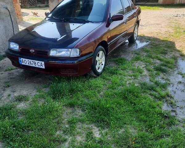 Красный Ниссан Примера, объемом двигателя 1.77 л и пробегом 522 тыс. км за 1600 $, фото 1 на Automoto.ua