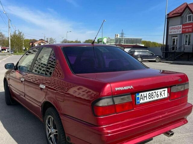 Червоний Ніссан Прімера, об'ємом двигуна 1.6 л та пробігом 350 тис. км за 1299 $, фото 1 на Automoto.ua