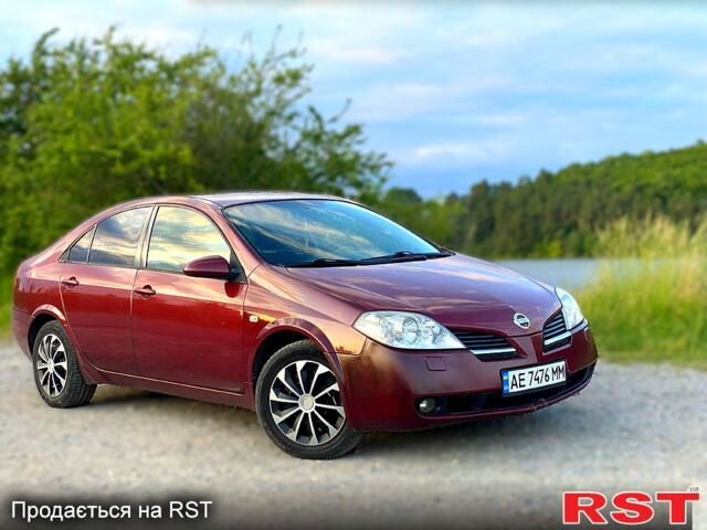 Красный Ниссан Примера, объемом двигателя 2.2 л и пробегом 287 тыс. км за 3600 $, фото 1 на Automoto.ua