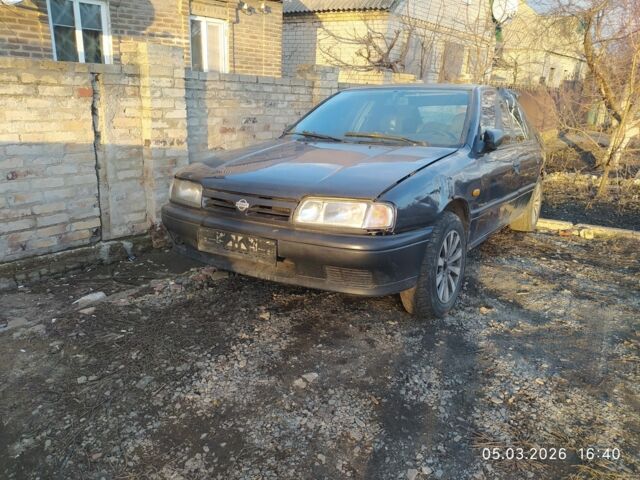 Сірий Ніссан Прімера, об'ємом двигуна 2 л та пробігом 120 тис. км за 574 $, фото 1 на Automoto.ua