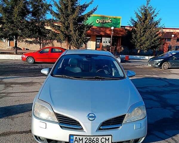 Серый Ниссан Примера, объемом двигателя 2.2 л и пробегом 220 тыс. км за 4200 $, фото 1 на Automoto.ua