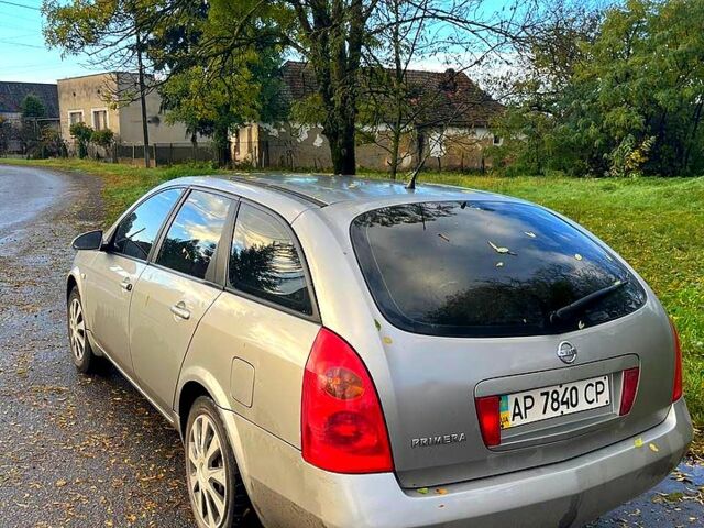 Серый Ниссан Примера, объемом двигателя 2 л и пробегом 320 тыс. км за 2500 $, фото 1 на Automoto.ua