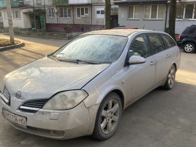 Серый Ниссан Примера, объемом двигателя 1.8 л и пробегом 230 тыс. км за 1900 $, фото 1 на Automoto.ua