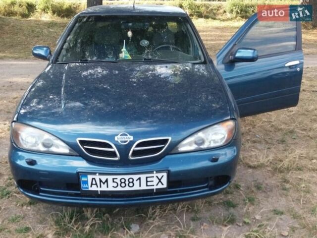 Синий Ниссан Примера, объемом двигателя 1.77 л и пробегом 364 тыс. км за 2200 $, фото 1 на Automoto.ua