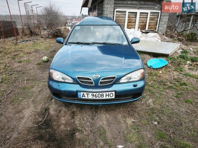 Синий Ниссан Примера, объемом двигателя 2 л и пробегом 380 тыс. км за 2000 $, фото 1 на Automoto.ua