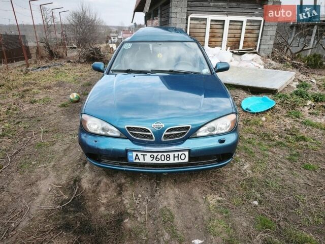 Синий Ниссан Примера, объемом двигателя 2 л и пробегом 380 тыс. км за 2000 $, фото 1 на Automoto.ua