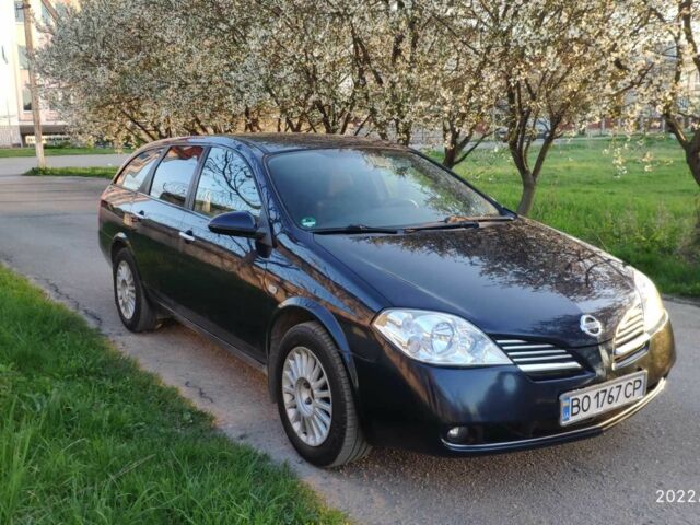 Синий Ниссан Примера, объемом двигателя 1.8 л и пробегом 258 тыс. км за 4900 $, фото 1 на Automoto.ua