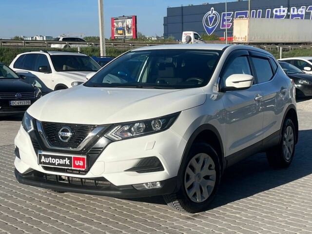 Белый Ниссан Кашкай, объемом двигателя 1.2 л и пробегом 93 тыс. км за 15990 $, фото 1 на Automoto.ua