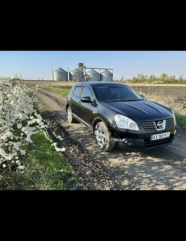 Черный Ниссан Кашкай, объемом двигателя 2 л и пробегом 160 тыс. км за 8500 $, фото 1 на Automoto.ua