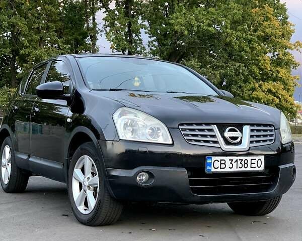 Черный Ниссан Кашкай, объемом двигателя 2 л и пробегом 212 тыс. км за 8500 $, фото 1 на Automoto.ua