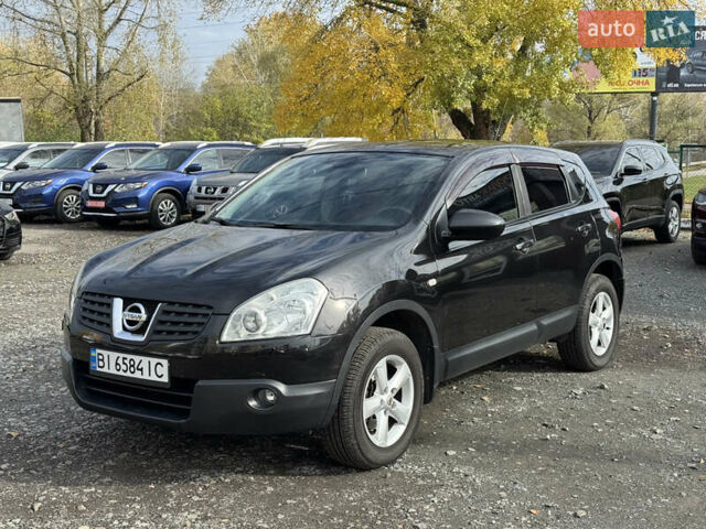 Черный Ниссан Кашкай, объемом двигателя 2 л и пробегом 185 тыс. км за 6999 $, фото 1 на Automoto.ua