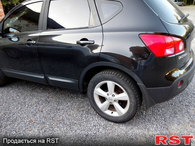 Черный Ниссан Кашкай, объемом двигателя 20 л и пробегом 192 тыс. км за 9500 $, фото 1 на Automoto.ua