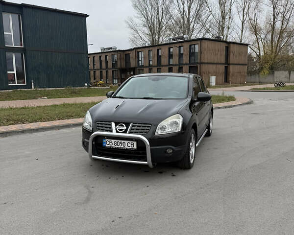Черный Ниссан Кашкай, объемом двигателя 2 л и пробегом 295 тыс. км за 9200 $, фото 1 на Automoto.ua