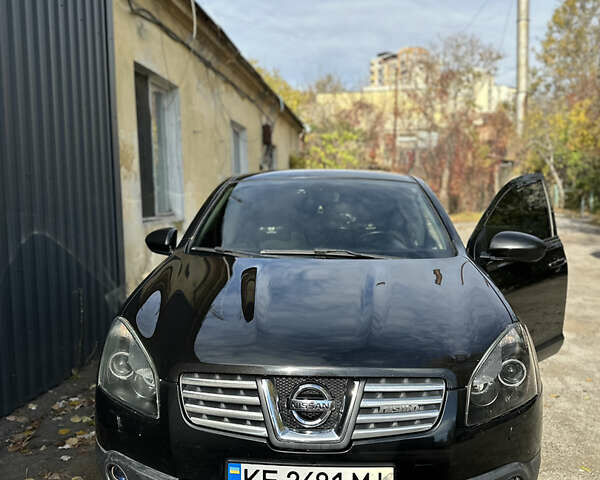Черный Ниссан Кашкай, объемом двигателя 2 л и пробегом 192 тыс. км за 8920 $, фото 1 на Automoto.ua