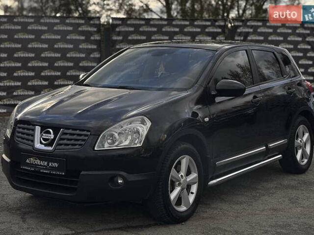 Черный Ниссан Кашкай, объемом двигателя 2 л и пробегом 221 тыс. км за 6950 $, фото 1 на Automoto.ua