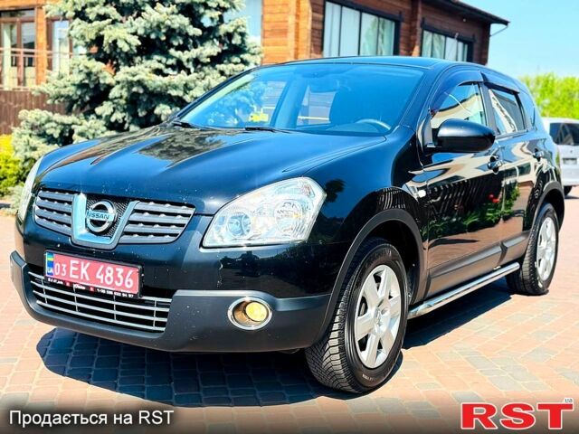 Черный Ниссан Кашкай, объемом двигателя 2 л и пробегом 178 тыс. км за 8900 $, фото 1 на Automoto.ua