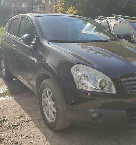 Черный Ниссан Кашкай, объемом двигателя 2 л и пробегом 228 тыс. км за 9200 $, фото 1 на Automoto.ua