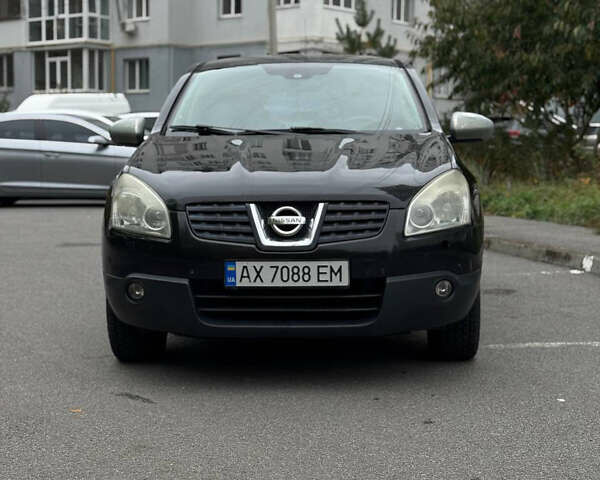 Черный Ниссан Кашкай, объемом двигателя 2 л и пробегом 290 тыс. км за 7200 $, фото 1 на Automoto.ua