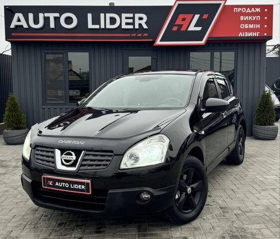 Черный Ниссан Кашкай, объемом двигателя 2 л и пробегом 215 тыс. км за 8300 $, фото 1 на Automoto.ua