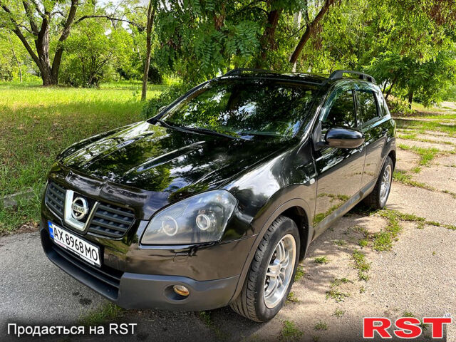 Черный Ниссан Кашкай, объемом двигателя 1.6 л и пробегом 214 тыс. км за 7500 $, фото 1 на Automoto.ua