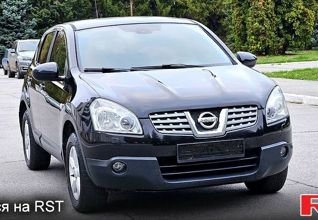 Черный Ниссан Кашкай, объемом двигателя 2 л и пробегом 143 тыс. км за 8300 $, фото 1 на Automoto.ua