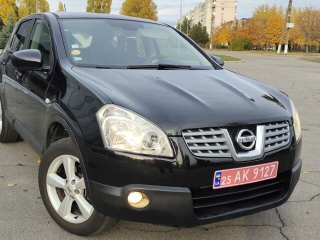 Черный Ниссан Кашкай, объемом двигателя 1.5 л и пробегом 255 тыс. км за 8250 $, фото 1 на Automoto.ua