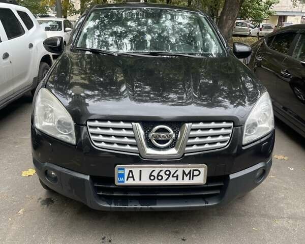 Черный Ниссан Кашкай, объемом двигателя 2 л и пробегом 268 тыс. км за 8950 $, фото 1 на Automoto.ua
