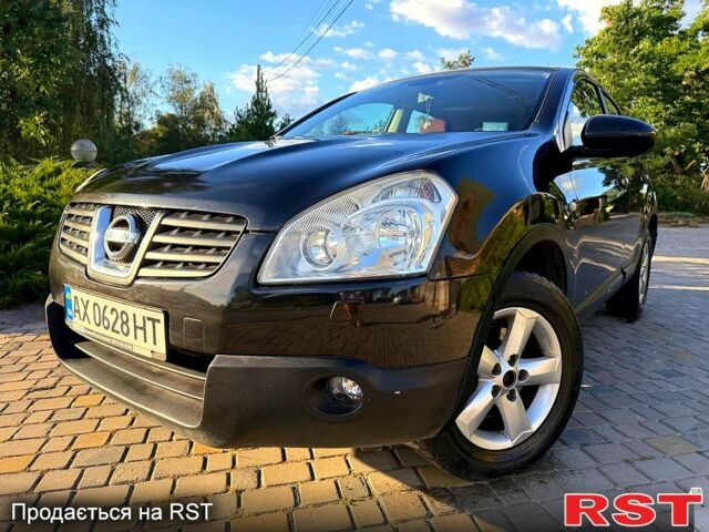 Черный Ниссан Кашкай, объемом двигателя 2 л и пробегом 216 тыс. км за 7700 $, фото 1 на Automoto.ua