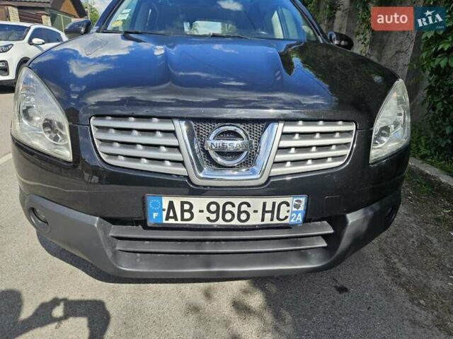 Черный Ниссан Кашкай, объемом двигателя 1.5 л и пробегом 200 тыс. км за 8950 $, фото 1 на Automoto.ua