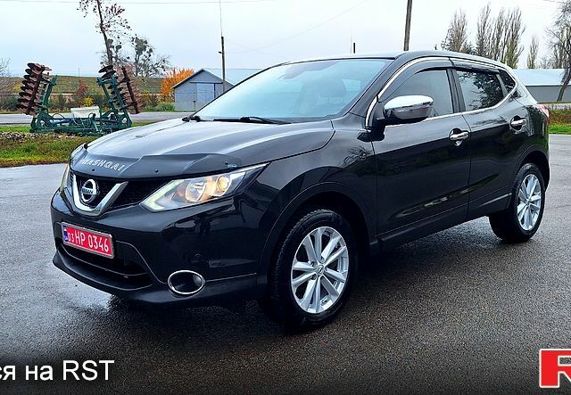 Черный Ниссан Кашкай, объемом двигателя 1.5 л и пробегом 202 тыс. км за 14950 $, фото 1 на Automoto.ua