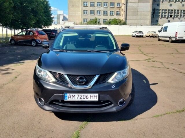 Черный Ниссан Кашкай, объемом двигателя 1.6 л и пробегом 225 тыс. км за 14000 $, фото 1 на Automoto.ua