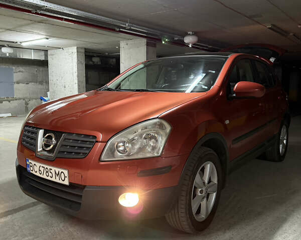 Красный Ниссан Кашкай, объемом двигателя 2 л и пробегом 305 тыс. км за 8500 $, фото 1 на Automoto.ua