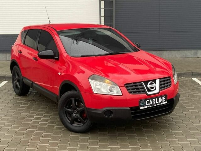 Красный Ниссан Кашкай, объемом двигателя 1.5 л и пробегом 264 тыс. км за 6780 $, фото 1 на Automoto.ua