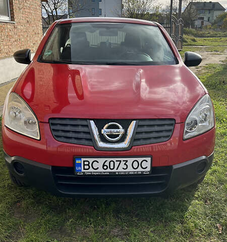 Красный Ниссан Кашкай, объемом двигателя 1.6 л и пробегом 197 тыс. км за 8600 $, фото 1 на Automoto.ua